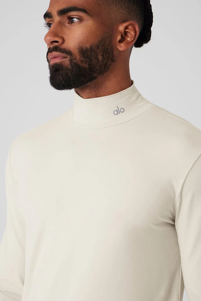 Alo Conquer Reform Mock Neck Long Sleeve - Bone 4