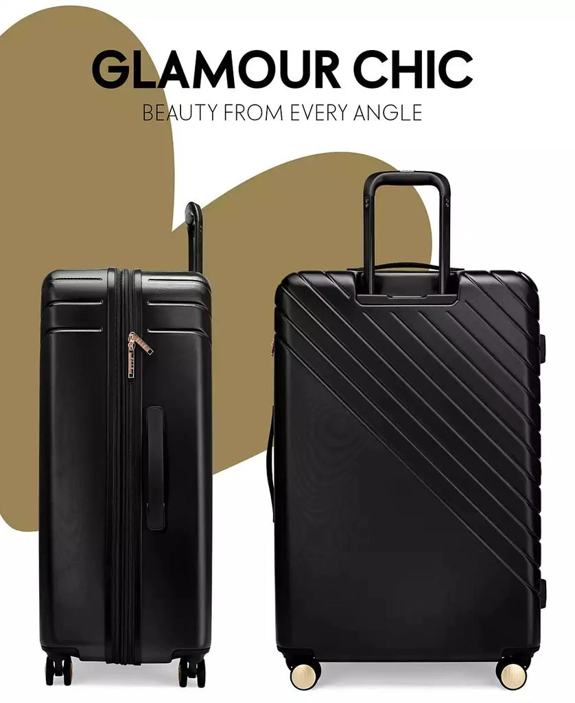 ELLE Louvre 2-Piece Expandable Retro Spinner Luggage Set 5