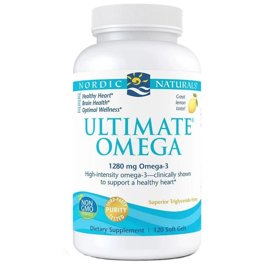 Nordic Naturals Ultimate Omega Soft Gels Lemon 1