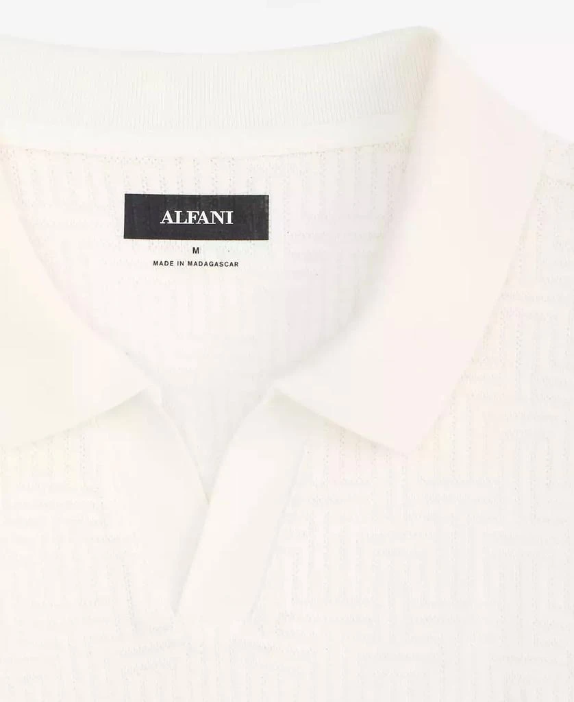 Alfani Men's Geo-Pattern Polo Shirt, Exclusively at Macy's 5
