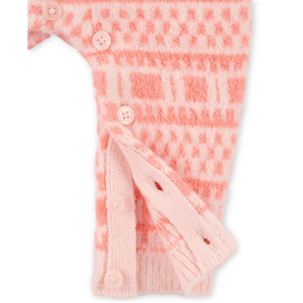 Carter's Baby Girls Sweater-Knit Jumpsuit 2