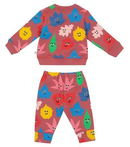 Stella McCartney Baby printed cotton tracksuit 4