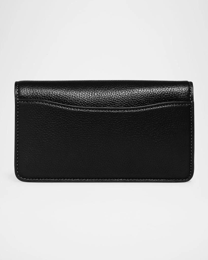 Coach Tabby Flap Leather Wristlet 5