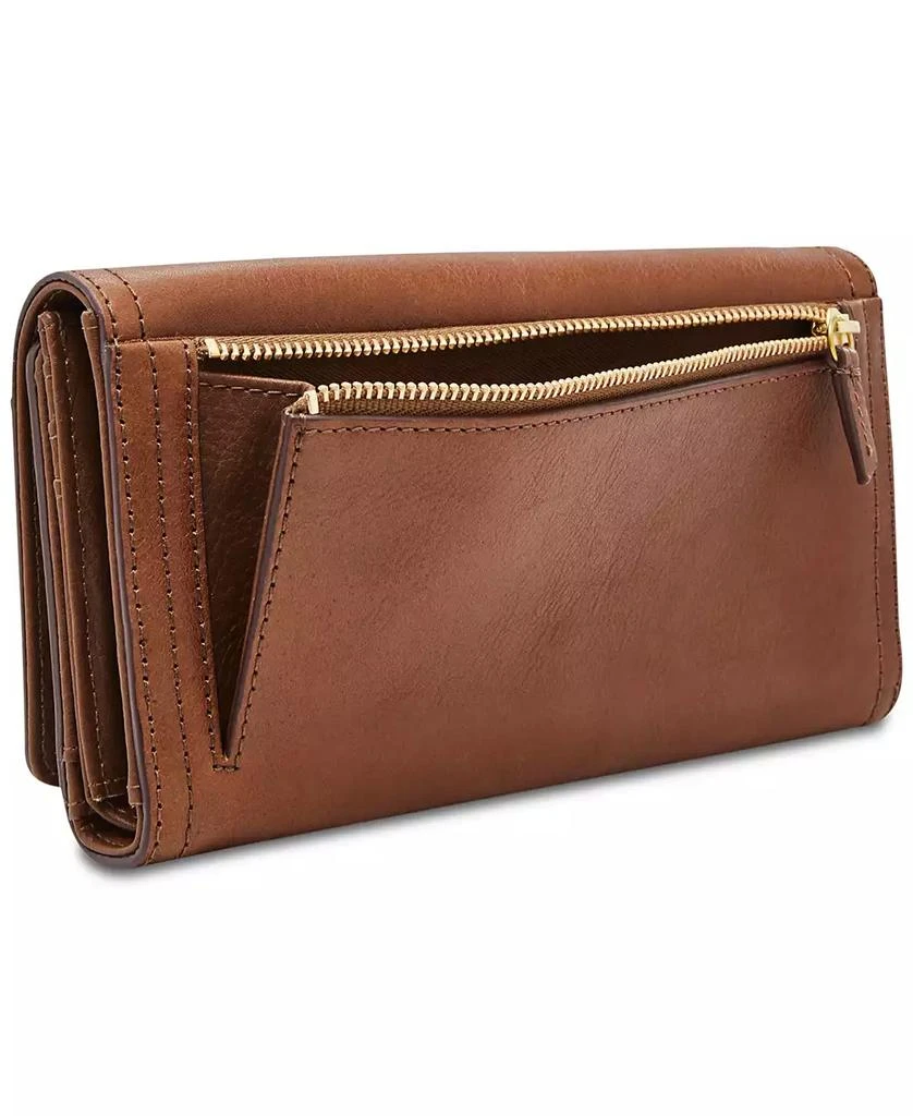 Fossil Logan Leather Flap Wallet 3