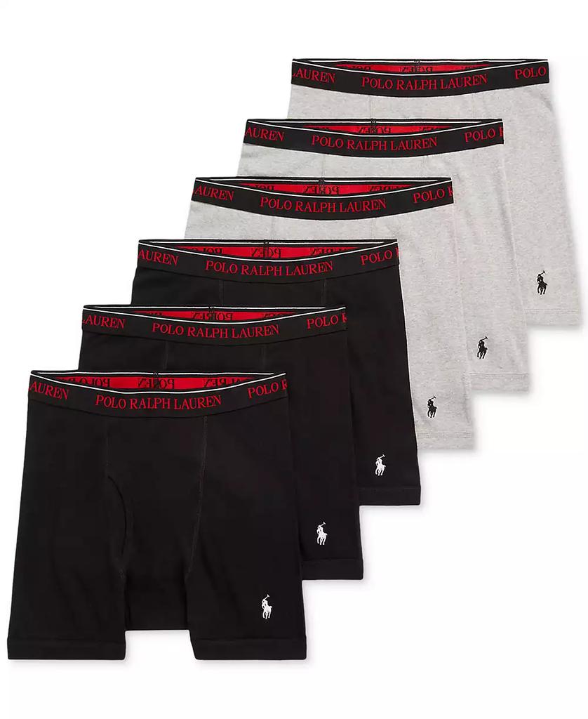 Ralph Lauren Men's 5+1 Free Bonus Classic Fit Cotton Boxer Briefs