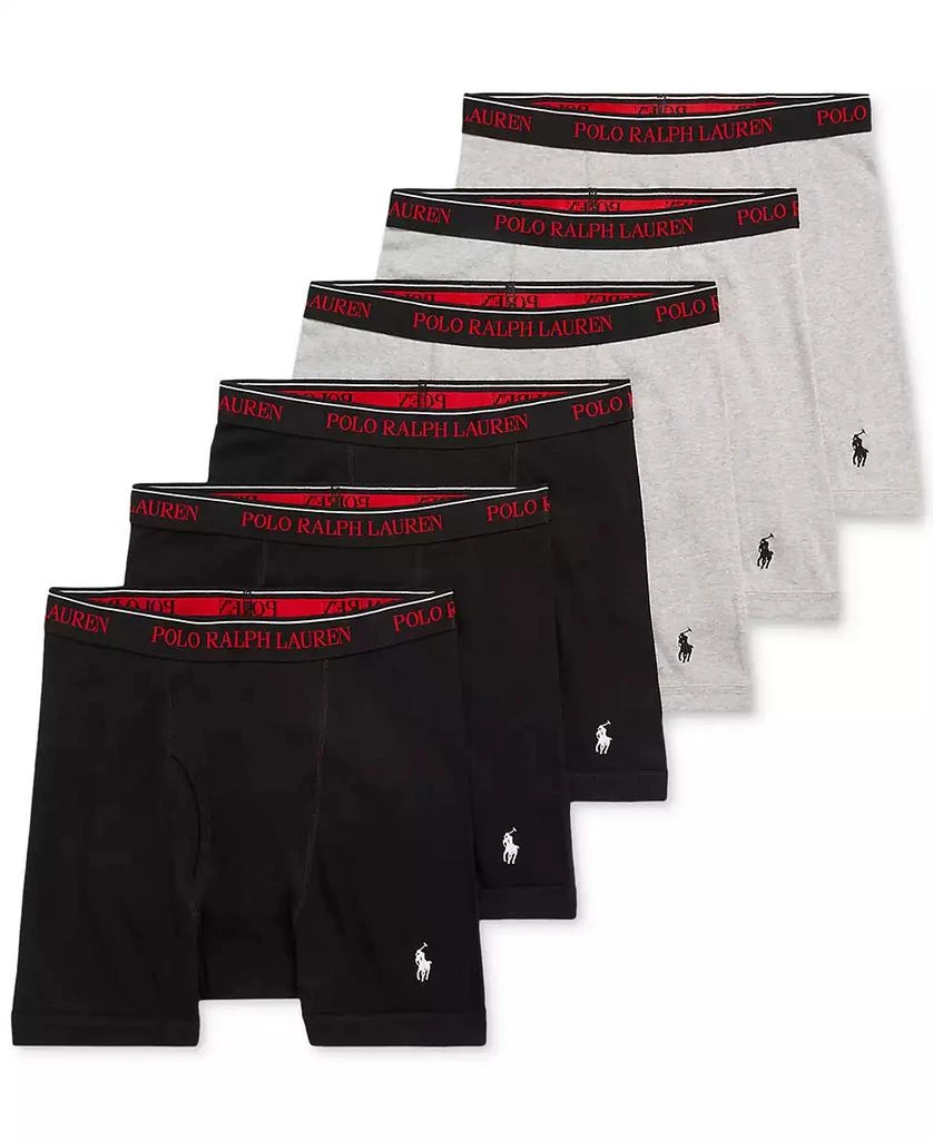 Ralph Lauren Men's 5+1 Free Bonus Classic Fit Cotton Boxer Briefs 1
