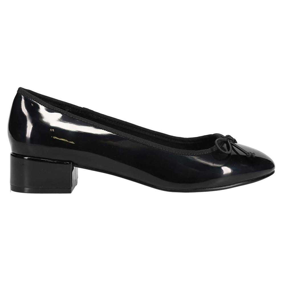 Steve Madden Cherish Block Heel Patent Round Toe Pumps