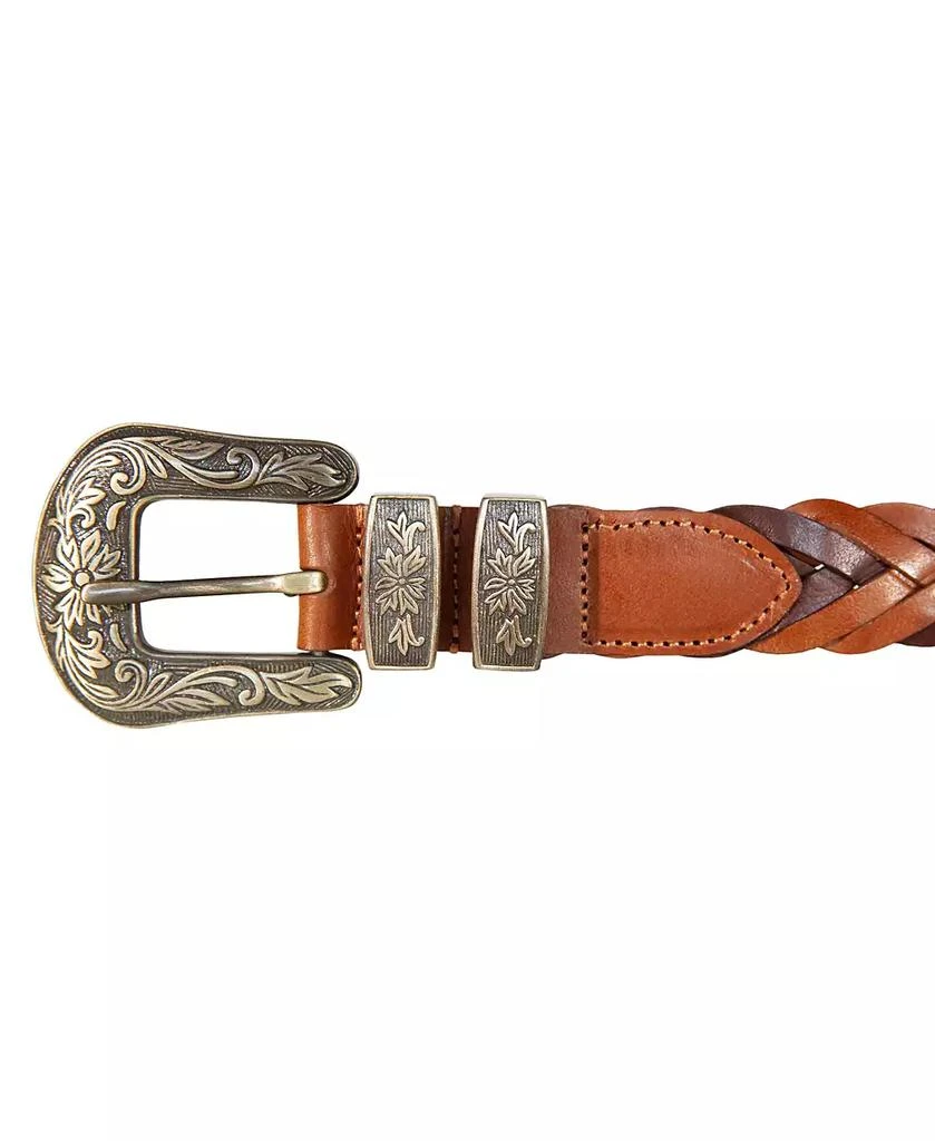 Lucky Brand Women's Western Braid Belt 2