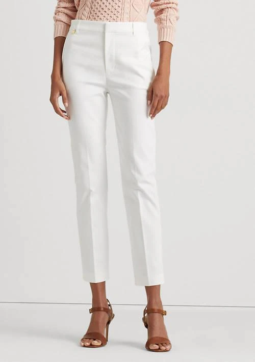 Ralph Lauren Petite Stretch-Cotton-Blend Pants