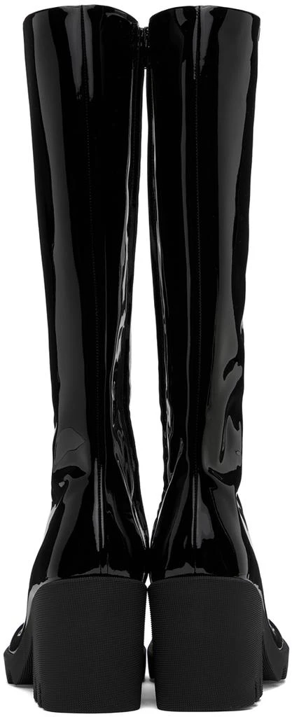 Burberry Black Leather Stride Boots 2