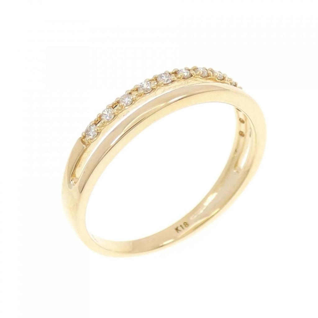 Vendome Aoyama yellow gold (18K) Band Ring (Pre-Owned)