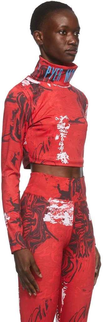 Reebok Red Pyer Moss Edition Cropped Turtleneck 2