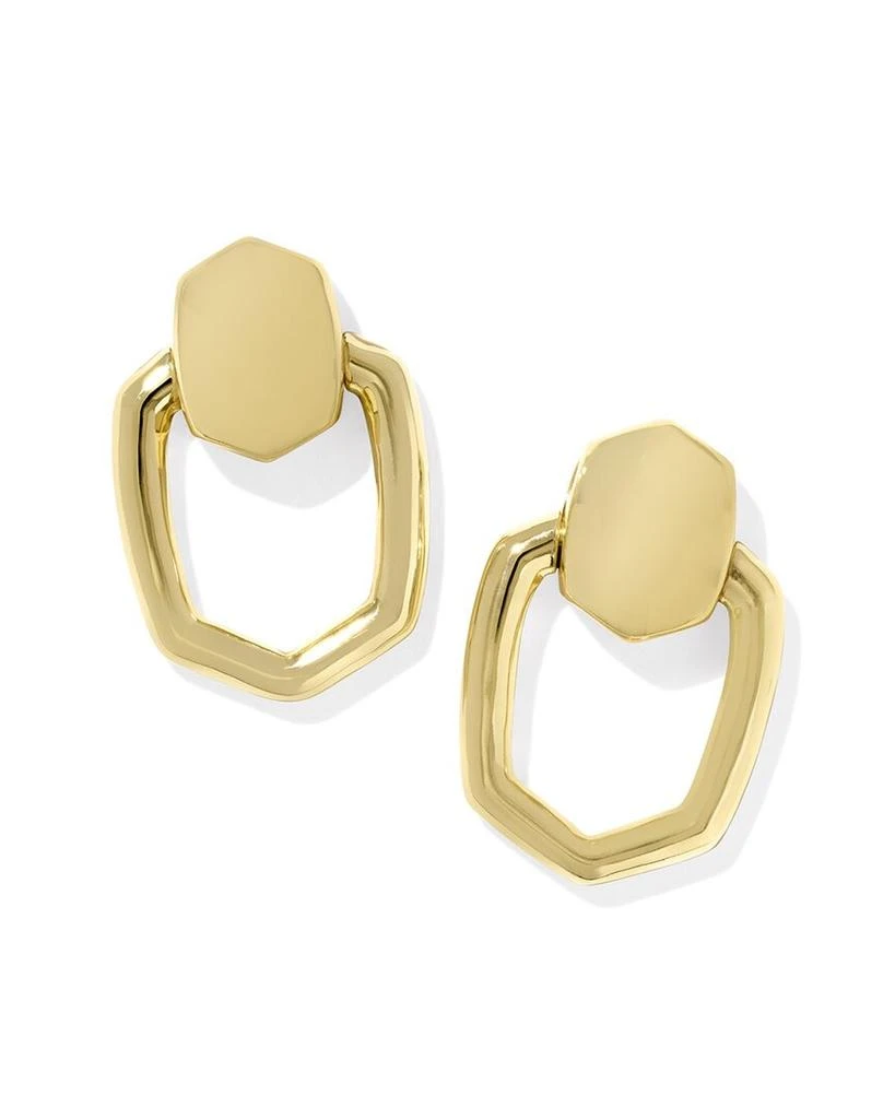 Kendra Scott Kaia 14K Plated Open Frame Earring