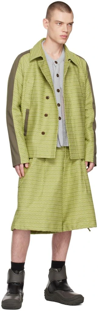Kiko Kostadinov Green Tonkin Jacket 4