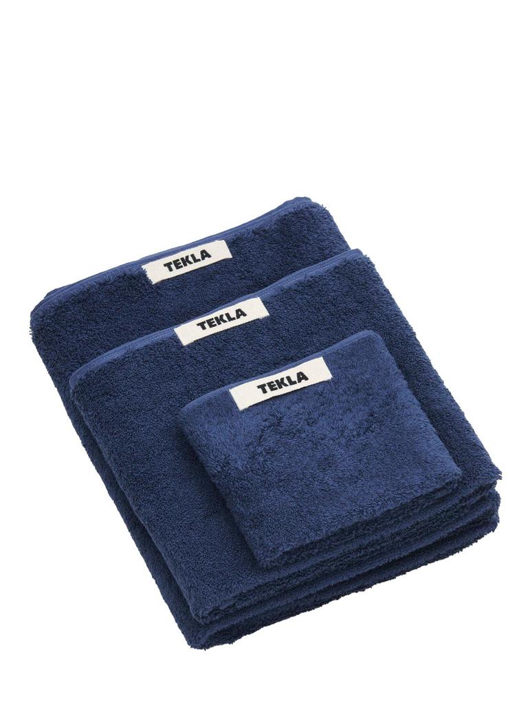 Tekla Set Of 3 Organic Cotton Towels