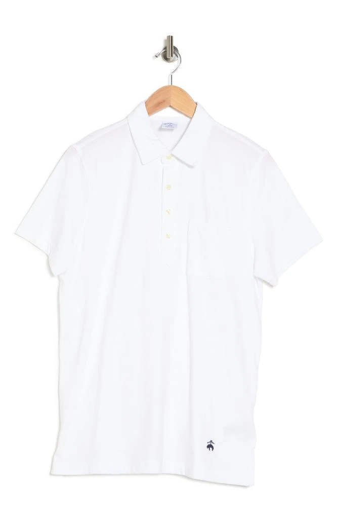 Brooks Brothers Cotton Jersey Solid Pocket Polo 3