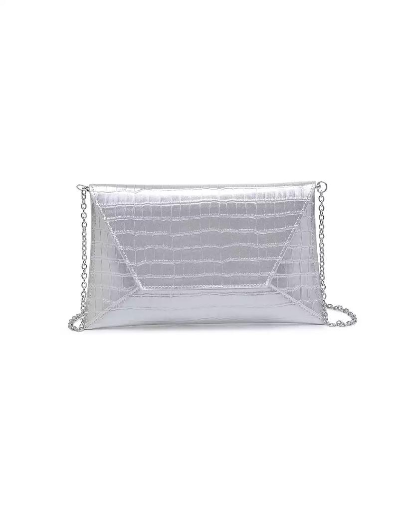 Urban Expressions Cora Croco Embossed Clutch