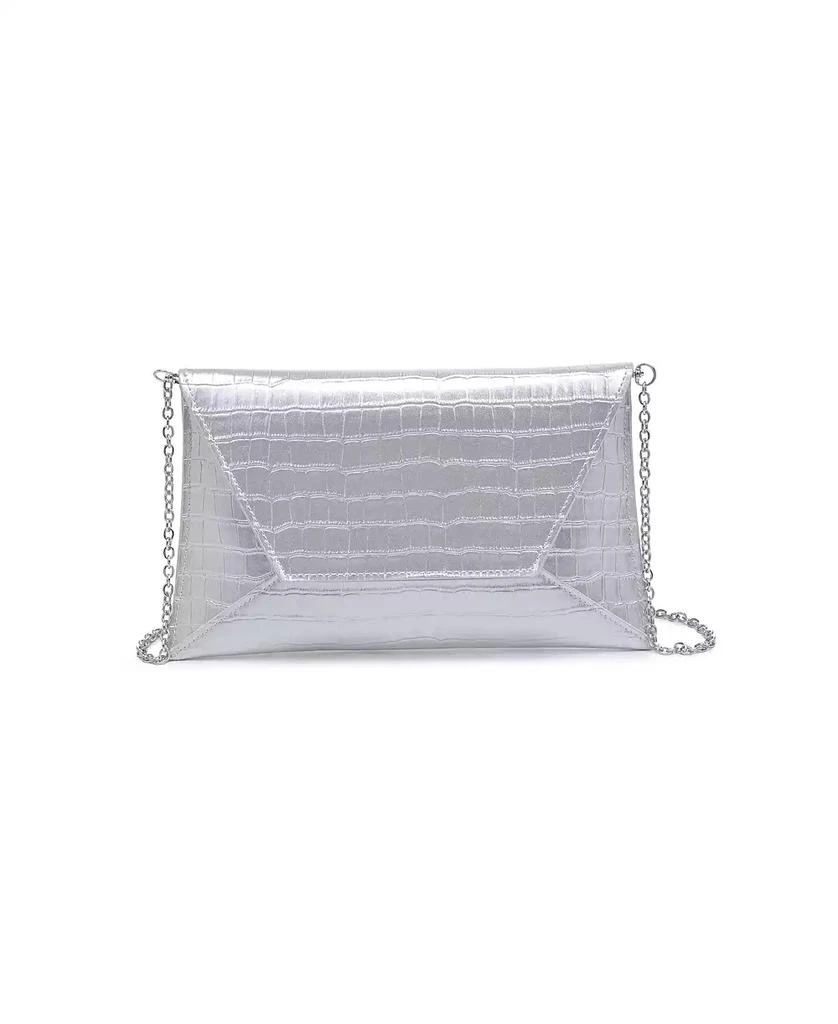 Urban Expressions Cora Croco Embossed Clutch 1