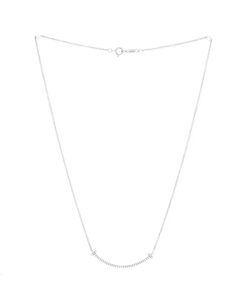 Pre-Owned Tiffany
Co T Smile Pendant Necklace 3