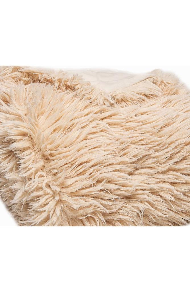 LUXE Faux Fur Throw - 50" x 60" - Tibetan