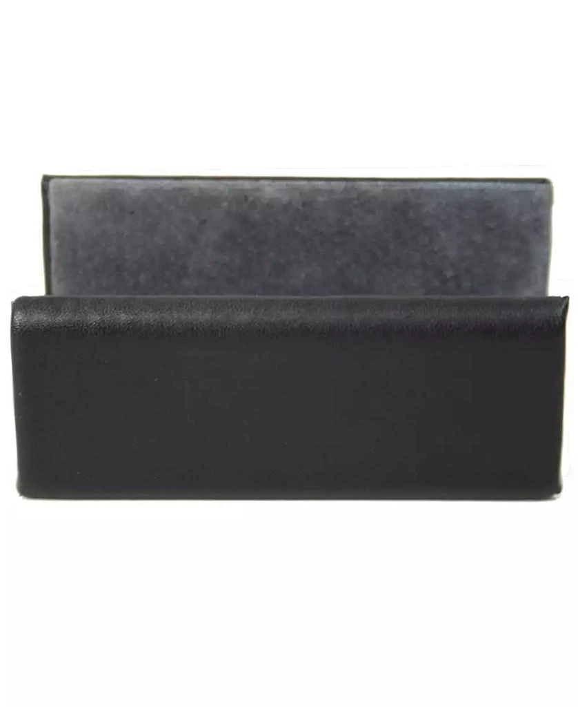 ROYCE New York Suede Lined Business Card Holder 1