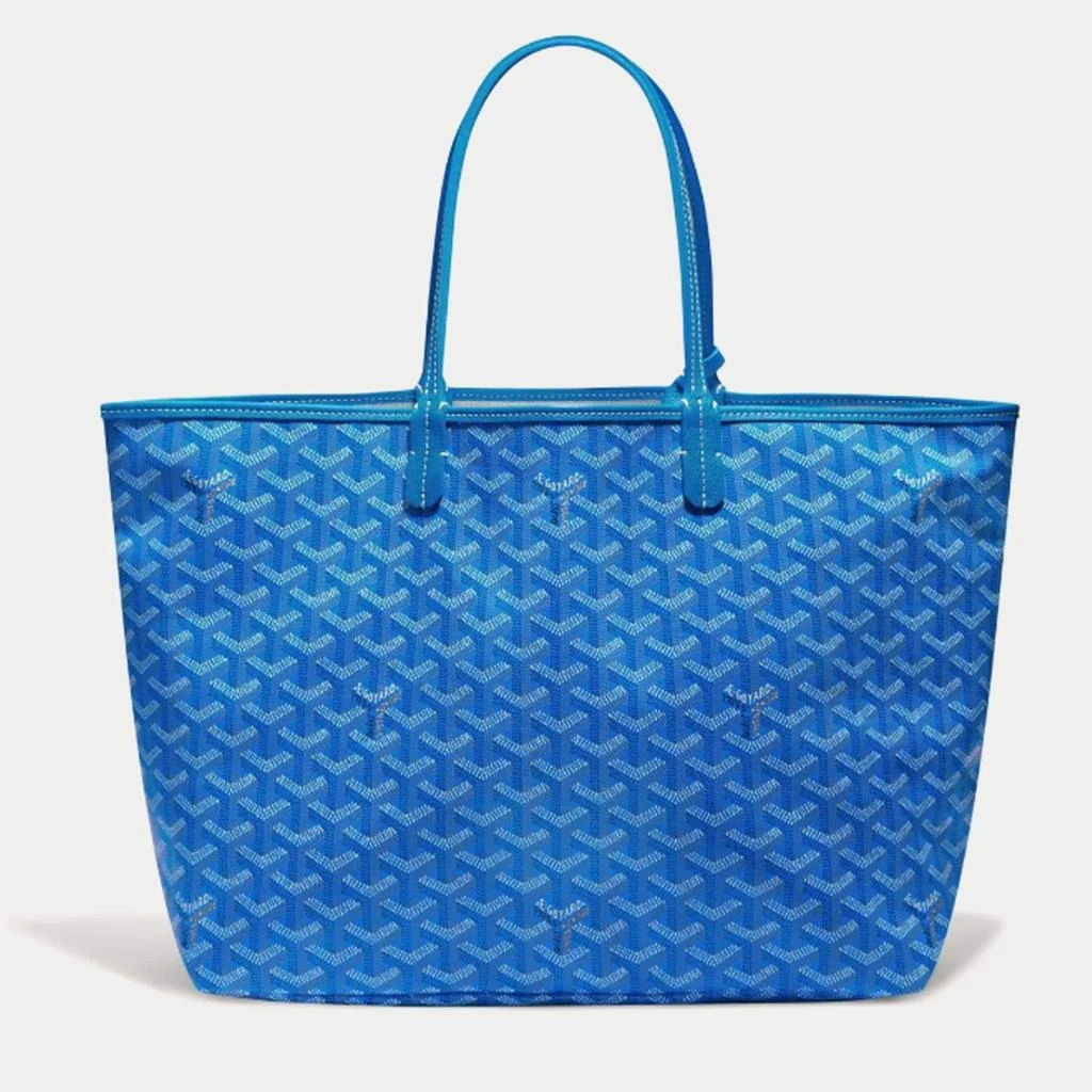 Goyard Goyard Sky Blue Goyardine Coated Canvas and Leather Saint Louis PM Tote Bag 2