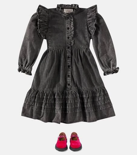 Petite Amalie Cotton chambray dress 2