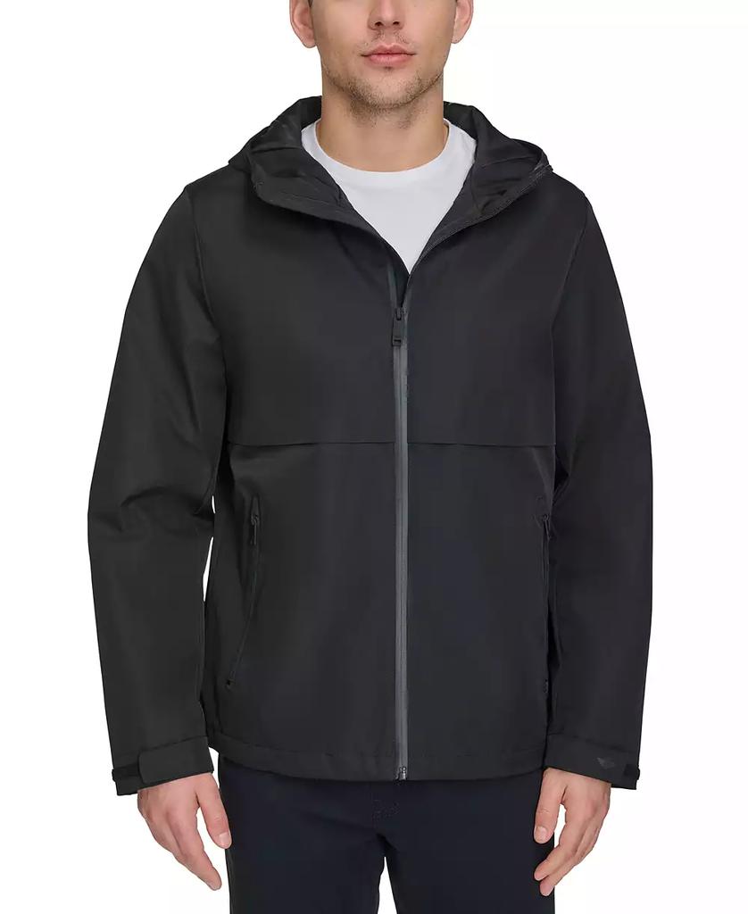 Dockers Men's Hooded Rain Jacket