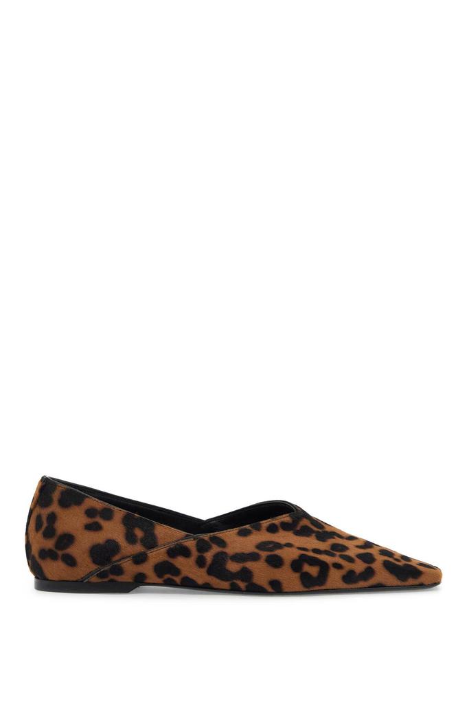 TOTEME leopard print everyday ballerina flats