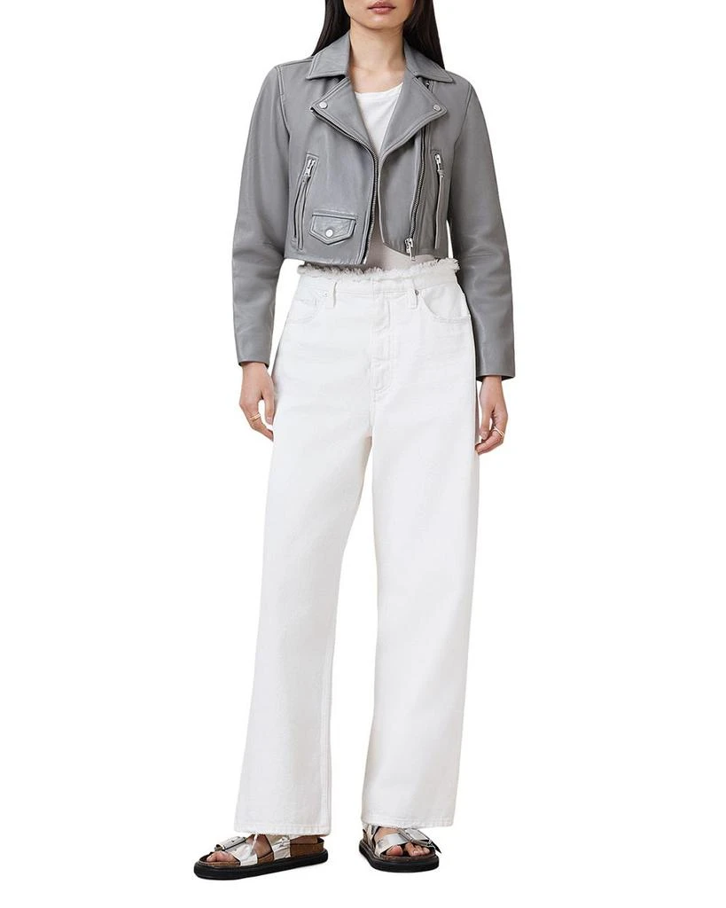 ALL SAINTS Elora Leather Biker Jacket 7