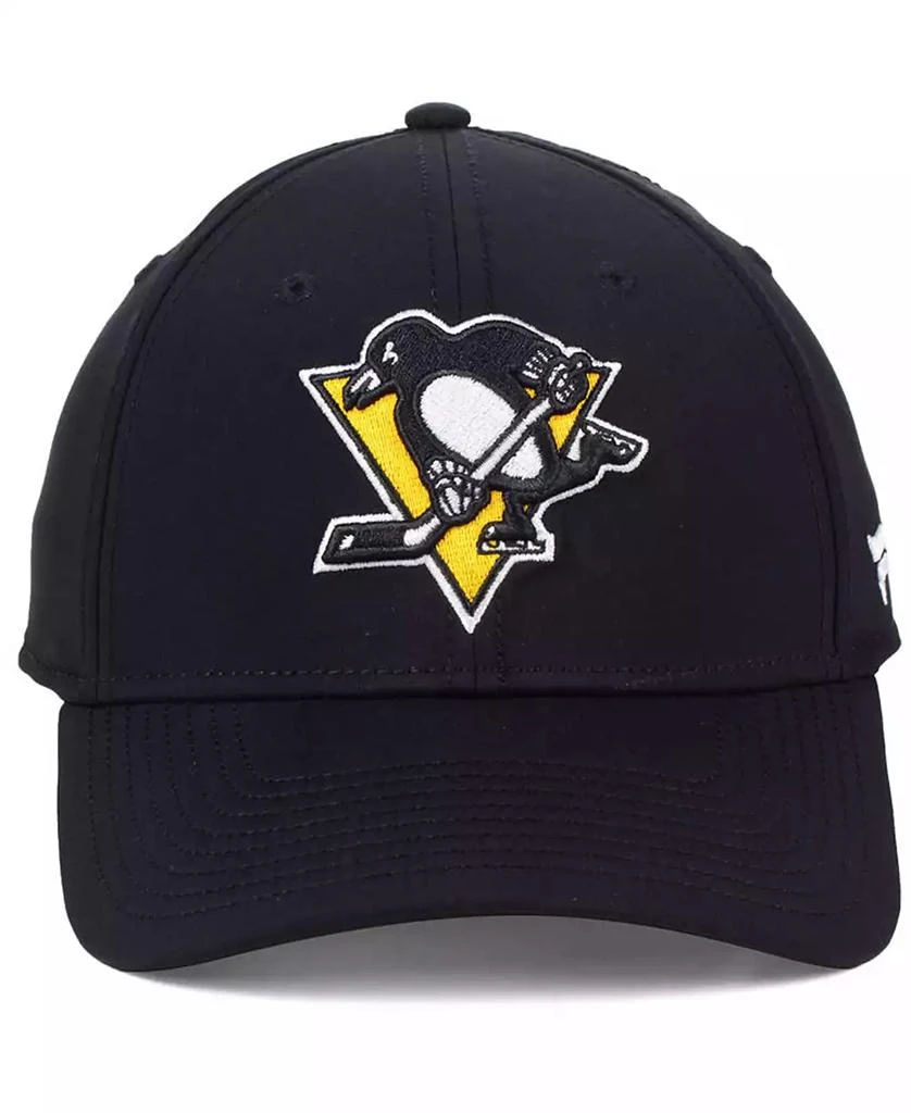 Authentic NHL Headwear Authentic NHL Headwear Pittsburgh Penguins Basic Flex Stretch Fitted Cap 2