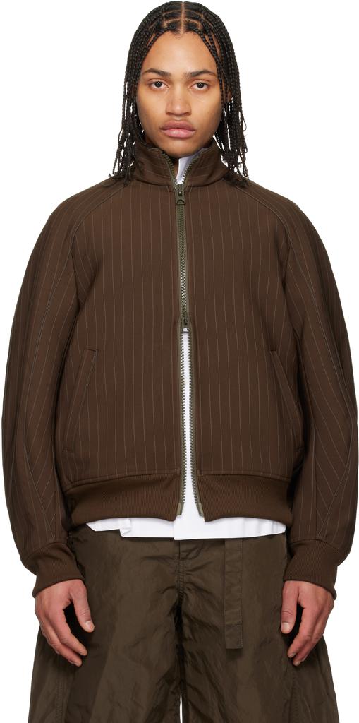 Sacai Wool Melton X Leather Blouson – On Sale Now with Up to 50