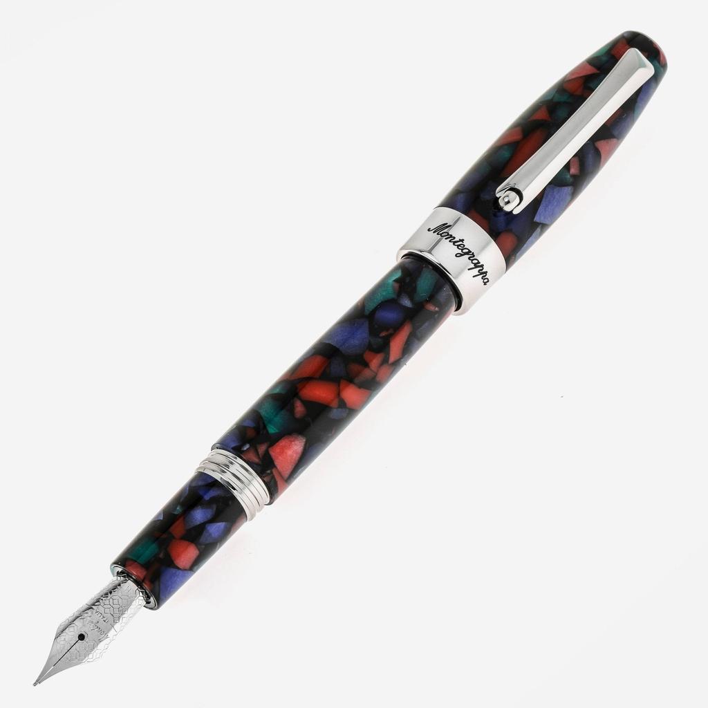 Montegrappa Montegrappa Fortuna Mosaico Aurora Fountain Pen (M) ISFOB3IK