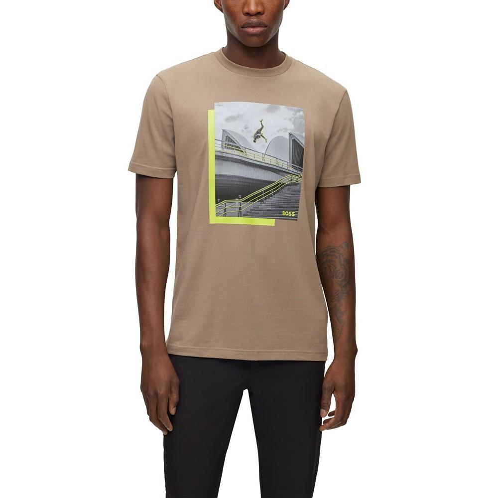 Hugo Boss Men's Photo-Print T-shirt