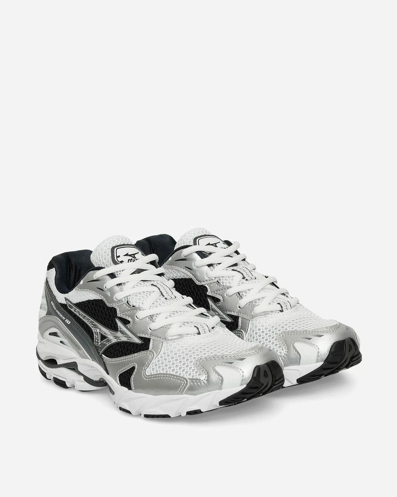 Mizuno Wave Rider 10 S Sneakers White / Silver / Black 2