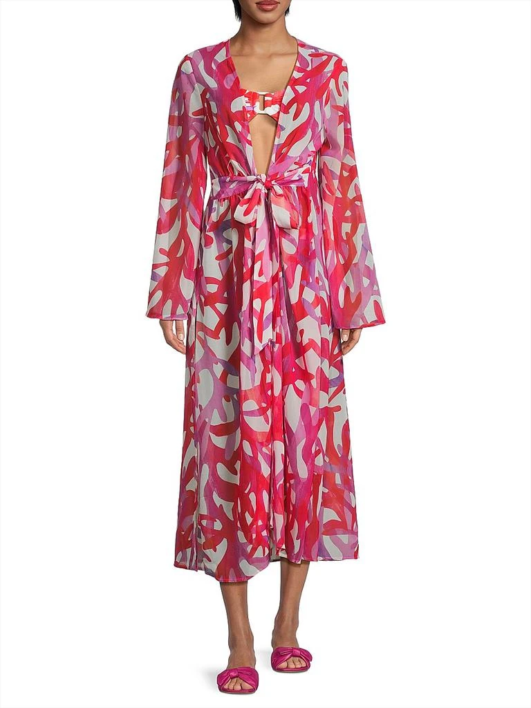 white christmas dresses Bridal Chiffon Cover Up With Hood Wade main image 1