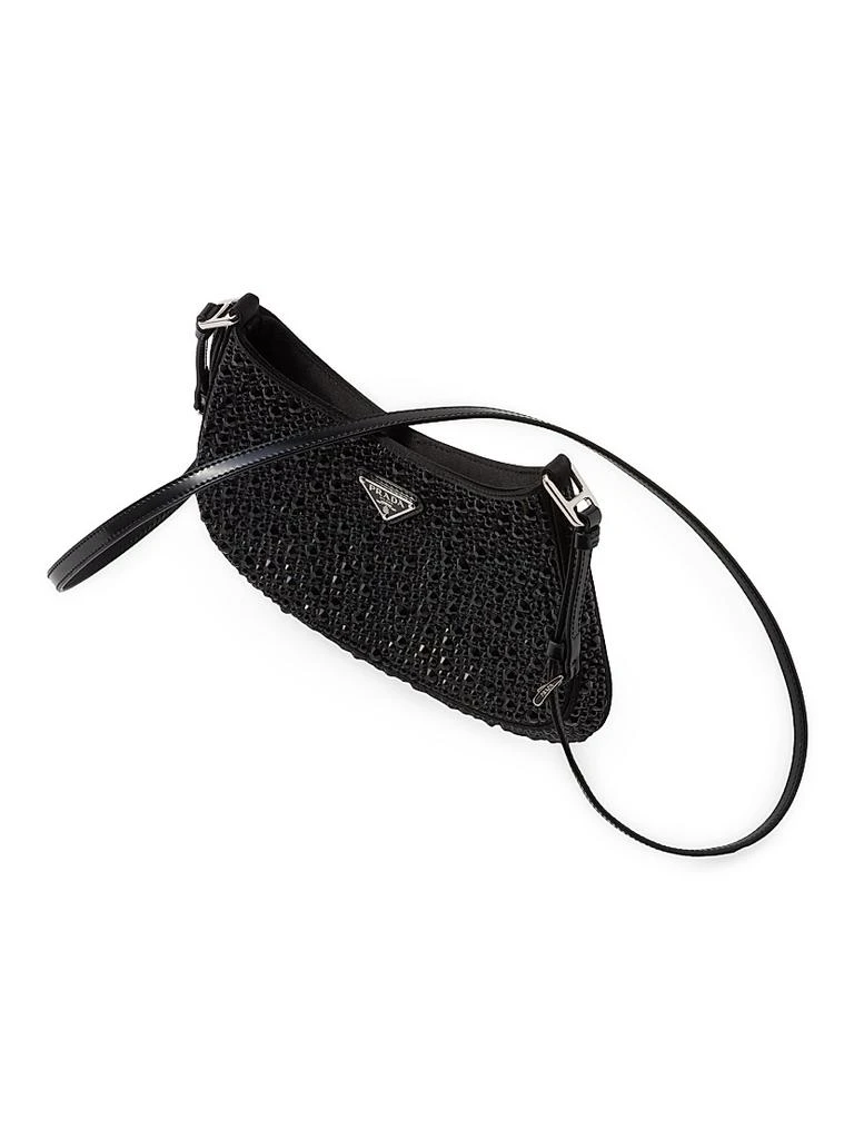 Prada Cleo Satin Bag With Crystals 3