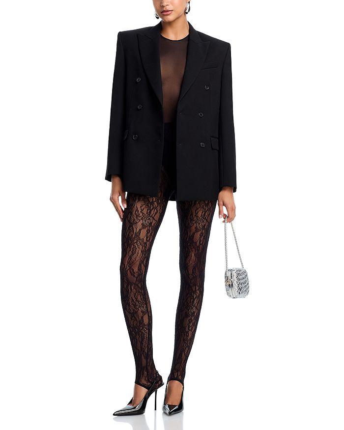 WARDROBE.NYC Lace Tights