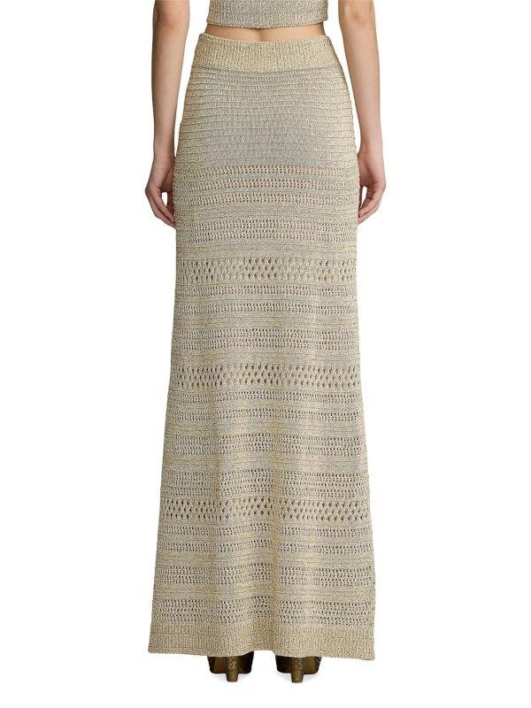 Ralph Lauren Textured Knit Maxi Skirt 2