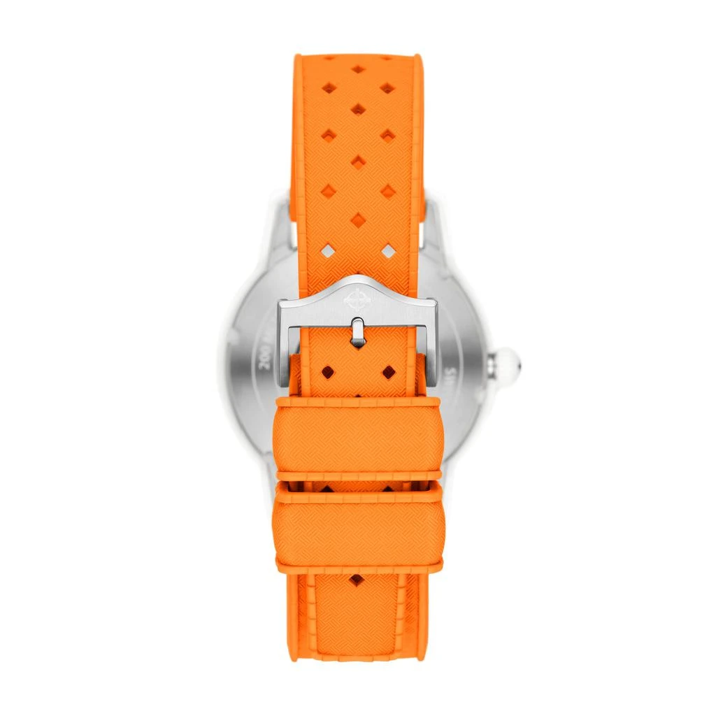 ZODIAC Unisex Super Sea Wolf Compression Automatic, White Ceramic Watch 2