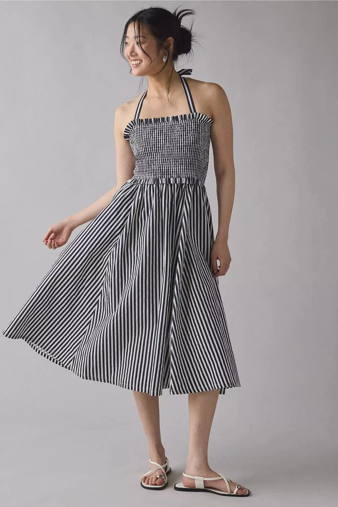 Urban Outfitters UO Perfectly Victorian Lace Trim Corset Midi Dress -  Dresses & Skirts - Free Shipping - BeyondStyle