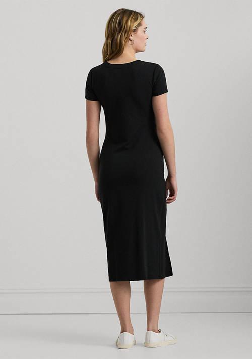 Ralph Lauren Ralph Lauren Women S Jersey Twist Front Midi Dress