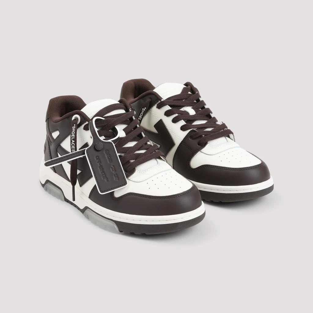 Off-White OUT OF OFFICE WHITE/CHOCOLATE SNEAKER 4