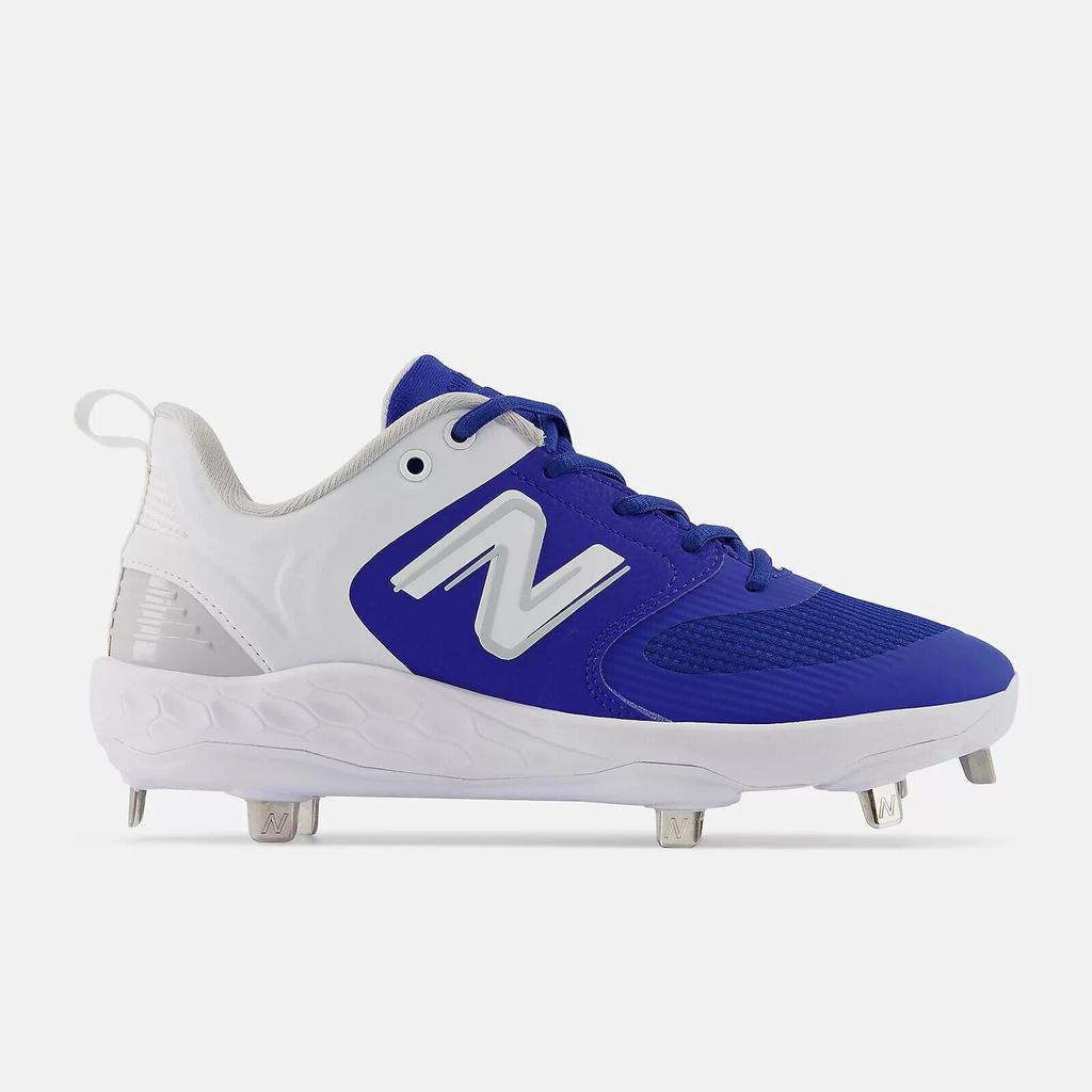 New Balance Fresh Foam X Velo V3 SMVELOB3 Women 7.5 Blue Softball Cleat GBNC689