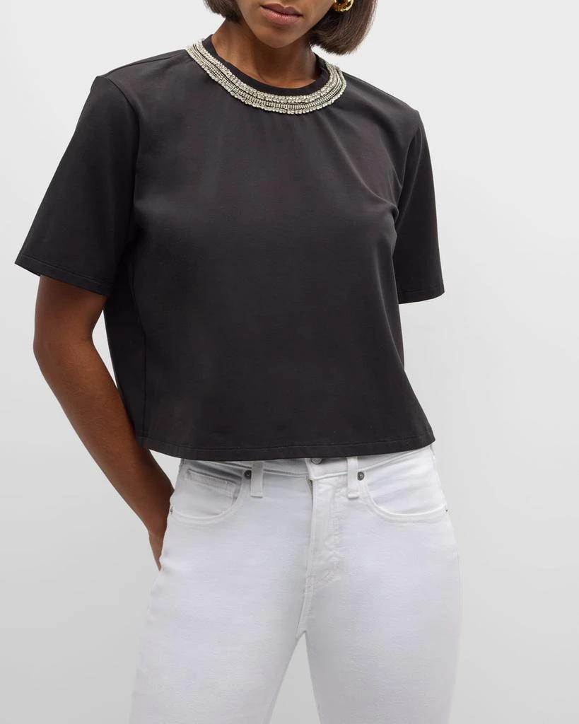VERONICA BEARD Sebastian Embellished Tee 6