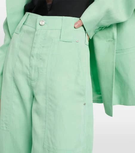 Stella McCartney High-rise wide-leg pants 4