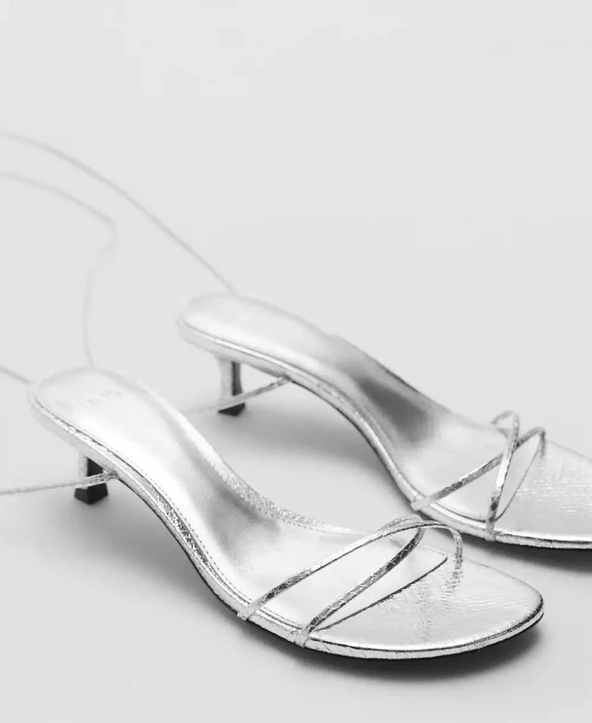 Mango Women's Strappy Heeled Sandals 1