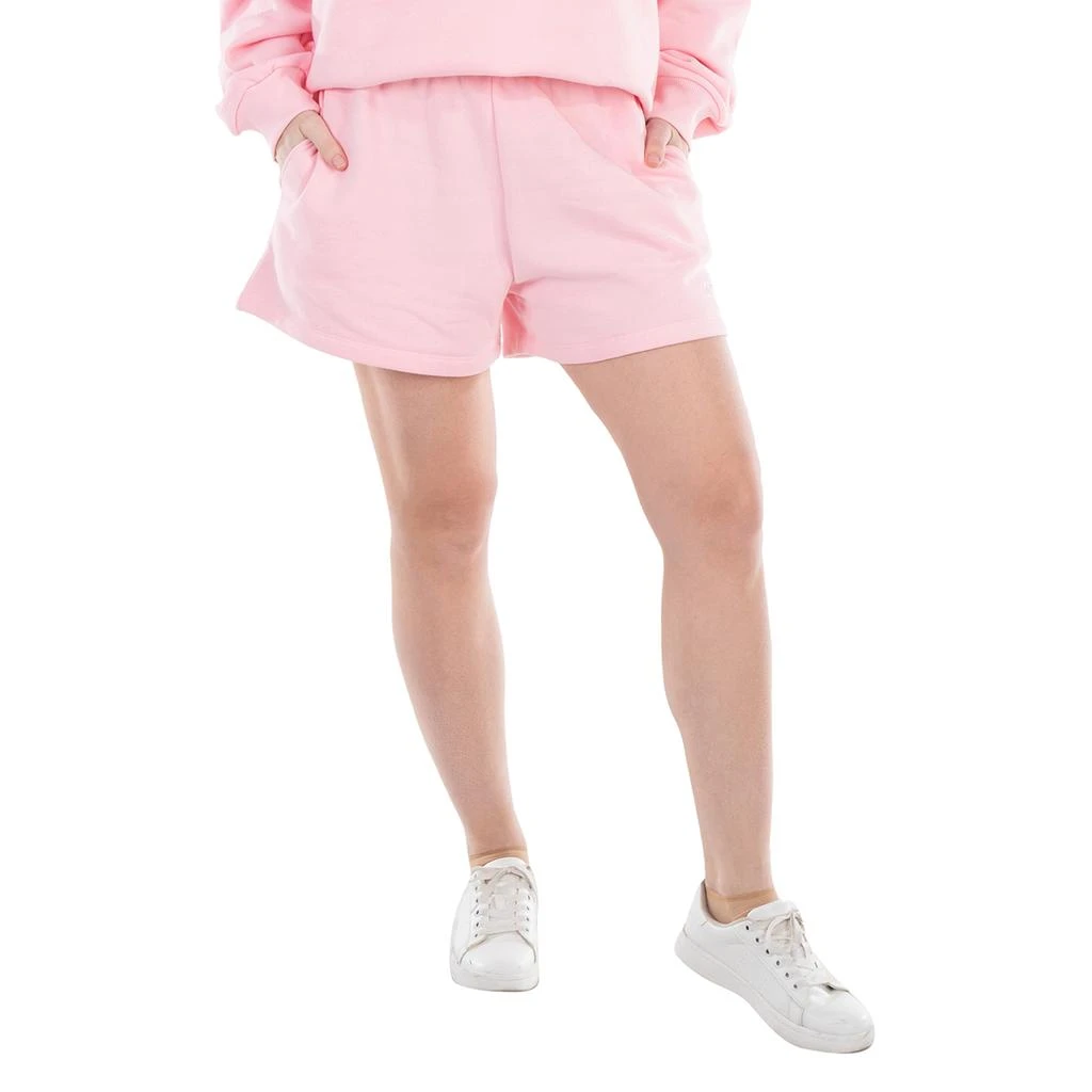 ROTATE Birger Christensen Rotate Ladies Almond Blossom Sunday 6 Crystal Logo Sweatshorts, Size X-Small