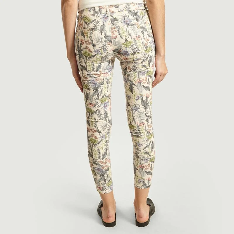 Reiko Sandy Floral Print 7/8 Length Trousers Tropical Skin REIKO 3
