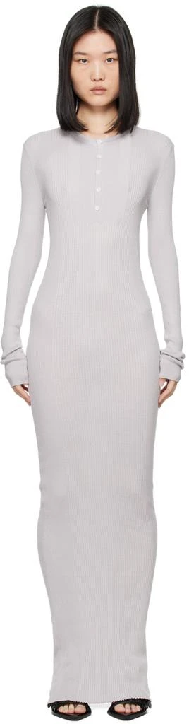 ann demeulemeester maxi dress Ann Demeulemeester Maxi Dress in White